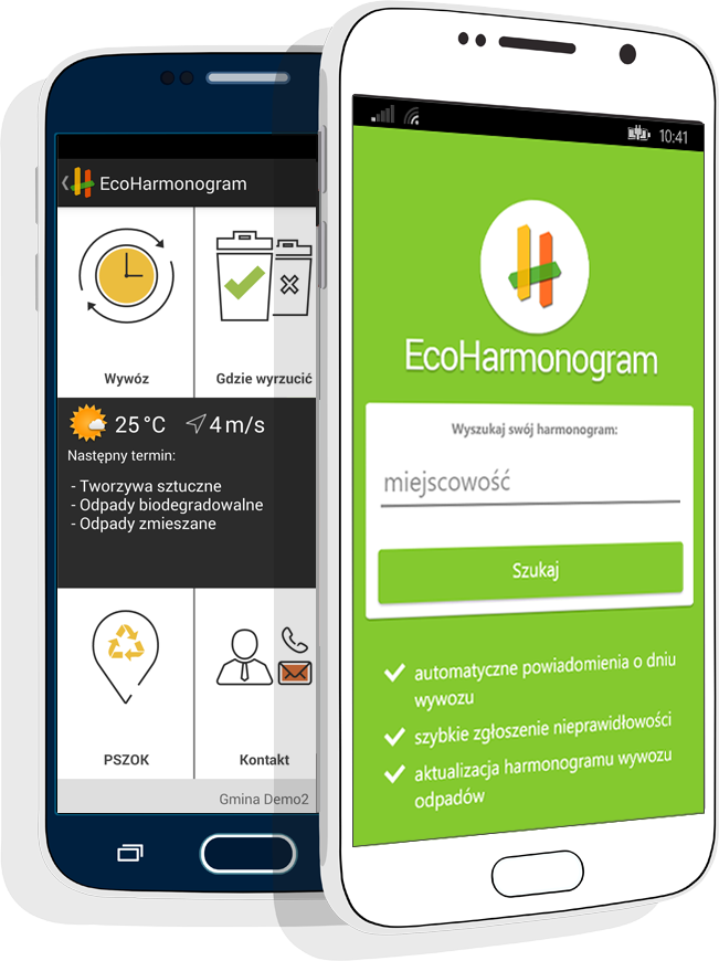 Nowa aplikacja na telefon EcoHarmonogram