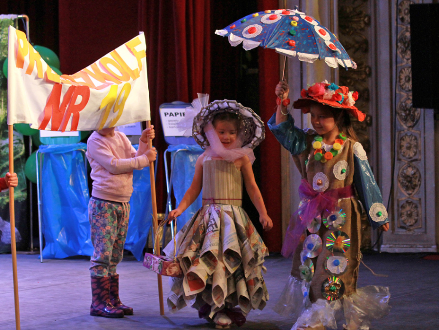 EKO FASHION 2018 - pokaz mody ekologicznej przedszkolaków