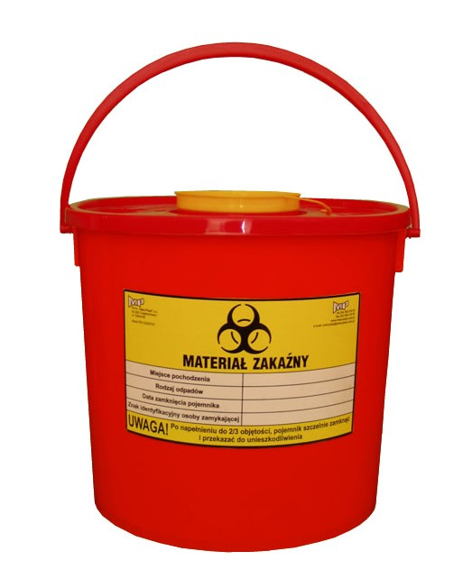 Zbiórka igieł i strzykawek po iniekcjach